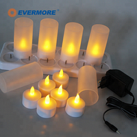 Evermore — Mini-ampoule électrique fleur de Lotus, porte-bougie à bas prix, ampoule Led