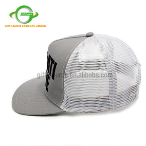 Özel cap snapback hip hop <span class=keywords><strong>flexfit</strong></span> 5 paneli tam kamyon şoförü örgü kap şapka