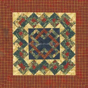 Süper yumuşak yüksek kaliteli % 100% pamuk Patchwork yorgan