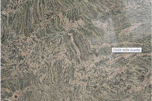 แผ่นหินแกรนิตผิวเสืออินเดียกระเบื้องพื้นผิวขัดเงา - Product Image 4