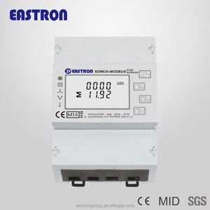 Medidores de Energía Inteligentes Trifásicos Multifunción <span class=keywords><strong>SDM630</strong></span>, Medidor Eléctrico de Carril DIN con Pantalla LCD - Product Image 4