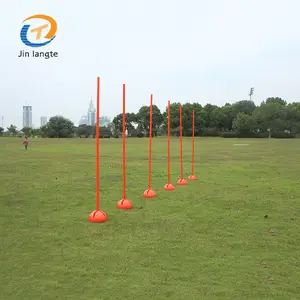 Pólo de agilidade para futebol, equipamento de treinamento de agilidade para futebol, pólo de agilidade