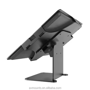 Ultra ince ayarlanabilir anti-hırsızlık güvenlik masaüstü tablet standı tutucu ile ince muhafaza