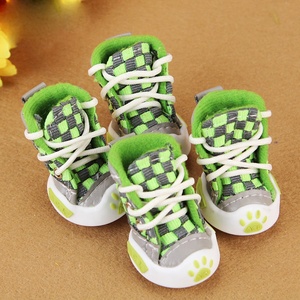 2023 New Arrive Fashion Splicing Design Candy Color Quality Spring Summer Shoelace Puppy <strong>Pet</strong> Small Dog <strong>Shoes</strong> - Product Image 2