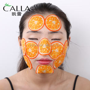 Mascarilla Facial <span class=keywords><strong>de</strong></span> <span class=keywords><strong>Naranja</strong></span> Antienvejecimiento con Vitamina C y Ácido Hialurónico para Eliminar Ojeras y Arrugas - Product Image 2