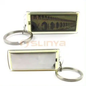 Porte-clés énergie solaire avec écran LCD, cadeau clignotant original