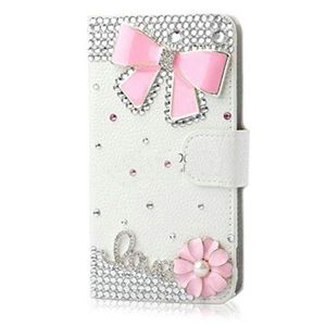Nueva <span class=keywords><strong>Funda</strong></span> de Cuero PU con Diamantes de Imitación Hechos a Mano para <span class=keywords><strong>Samsung</strong></span> <span class=keywords><strong>S5</strong></span> S7 S8 S7edge S9 - Product Image 1
