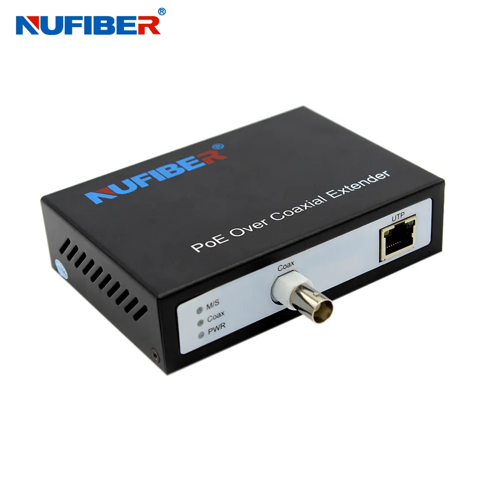 POE UTP zu BNC Konverter Ethernet über Coax Extender für IP-Kamera