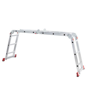 <span class=keywords><strong>Escalera</strong></span> Extensible Multiusos <span class=keywords><strong>de</strong></span> <span class=keywords><strong>Aluminio</strong></span> <span class=keywords><strong>de</strong></span> 12 Peldaños y 3.5 <span class=keywords><strong>Metros</strong></span> con Bisagra Grande <span class=keywords><strong>Plegable</strong></span> - Product Image 3