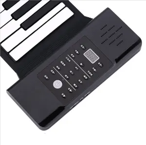 Chất Lượng Cao Cuộn Lên Khai Sáng Piano 88 Phím Di Động Bàn Phím Chuyên Nghiệp Piano Điện PD88