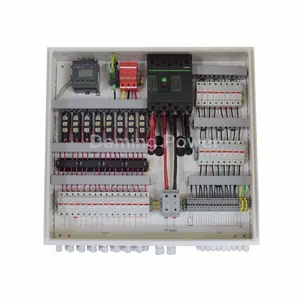 Kotak Combiner Array PV 4 Senar Dalam 1 Keluar untuk Sistem Tenaga Surya Grid Off/On