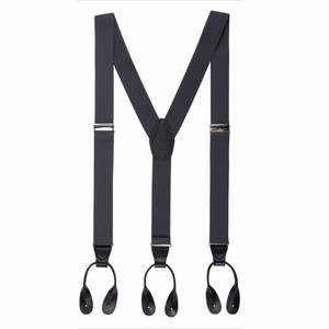 <span class=keywords><strong>Tirantes</strong></span> Elásticos Ajustables Personalizados para <span class=keywords><strong>Hombre</strong></span>, Forma de Y, <span class=keywords><strong>Anchos</strong></span>, Resistentes, con Botones Marrones - Product Image 3