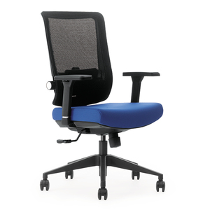 3D Adjustable arms modern commercial Office swivel chair with wheels - Product Image 1
