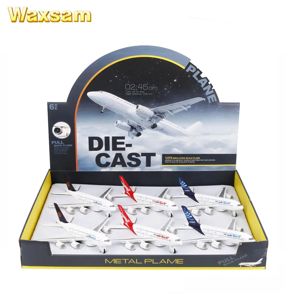 धातु हवाई जहाज खिलौना diecast विमान मॉडल