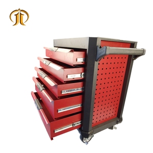 Bán Nóng Và Chống Thấm Nước Red <span class=keywords><strong>Craftsman</strong></span> <span class=keywords><strong>Tool</strong></span> Ngực Thép Nặng Cán Hộp Công Cụ Với Cửa Có Thể Khóa - Product Image 6