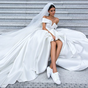 Vestido <span class=keywords><strong>de</strong></span> novia Vintage <span class=keywords><strong>de</strong></span> encaje con mangas <span class=keywords><strong>de</strong></span> capa para mujer, Vestido <span class=keywords><strong>de</strong></span> novia Vintage <span class=keywords><strong>de</strong></span> marca, novedad, <span class=keywords><strong>playa</strong></span>, barato - Product Image 2