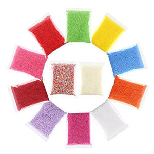 Perles en mousse de polystyrène pour bricolage, lot de pièces, balle artisanale colorée, décorations de noël, jouets d'art - Product Image 5