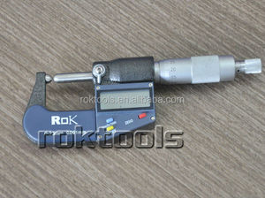 ROKTOOLS 0-25mm Sferica Tubo Elettronico Digitale Micrometro Arc Incudine - Product Image 2