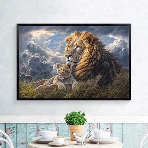 Logo DIY Dot Résine Strass Animal Toile Tirages Photo - Product Image 1