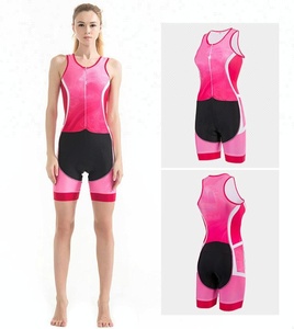 Commercio all'ingrosso Senza Maniche ODM OEM Stampa A Sublimazione Su Ordinazione Ciclismo Triathlon Suit - Product Image 6