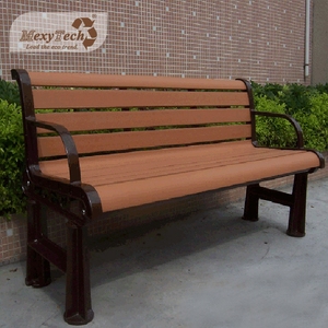 MexyTech anti-corrosión de ocio al aire libre esperando banco de pie de aluminio wpc en el Parque de <span class=keywords><strong>la</strong></span> <span class=keywords><strong>calle</strong></span> silla - Product Image 1