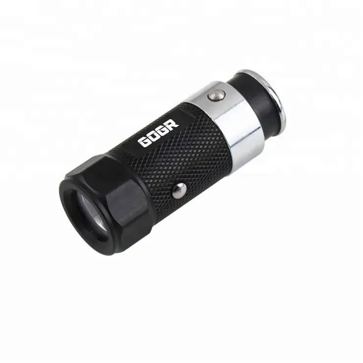 Emergency Mini Safety Torch Rechargeable Car Charger Led mini Flashlight