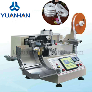 Tốc độ cao chính xác và dễ dàng để hoạt động hoàn toàn tự động dệt quần áo túi xách xếp chồng nhãn băng máy cắt - Product Image 2