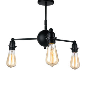 Tubería de agua techo colgante lámpara loft retro acabado antiguo lámpara de luz industrial lámpara colgante - Product Image 3