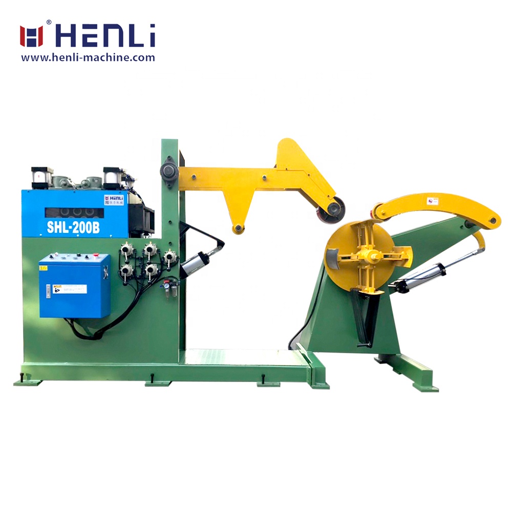 HENLI Machinery NC серворулонный питатель для штамповки производственной линии подачи РАЗМАТЫВАТЕЛЬ и выпрямитель производства Дунгуань