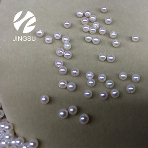Bán Buôn Ngọc Trai Nuôi Cấy <span class=keywords><strong>Akoya</strong></span> Nửa Khoan Màu Trắng Cỡ 6-6.5Mm - Product Image 4
