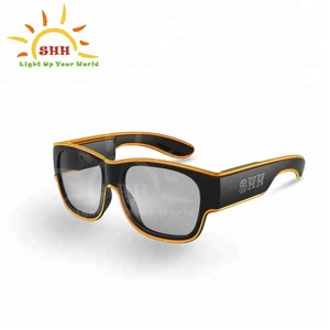 Haute Qualité <span class=keywords><strong>EL</strong></span> Fil Lumière USB Lunettes Nouvelle Tendance À La Mode lunettes de Soleil Pour Le Parti et Événements - Product Image 1