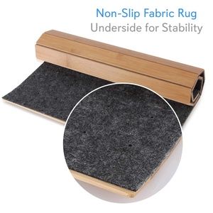 Di bambù Tappetino Da <span class=keywords><strong>Bagno</strong></span> <span class=keywords><strong>Tappeto</strong></span> Pavimento-<span class=keywords><strong>Impermeabile</strong></span> e Resistente Agli Agenti Atmosferici <span class=keywords><strong>Bagno</strong></span> Con Doccia In Legno Naturale Del Piede <span class=keywords><strong>Tappeto</strong></span> - Product Image 4