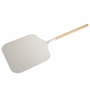 Pala grande de aluminio de alta calidad para pelar Pizza, pala cuadrada con mango de madera de 12 14 16 pulgadas para horno de Pizza, juego de equipo para hornear - Product Image 2