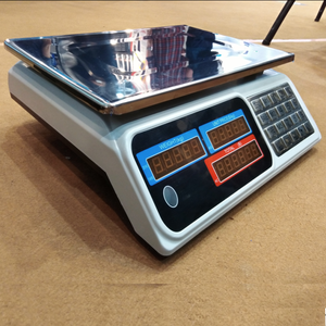 Báscula de acero inoxidable LED/LCD, 30kg, para supermercado, fruit market, ACS-268B - Product Image 2