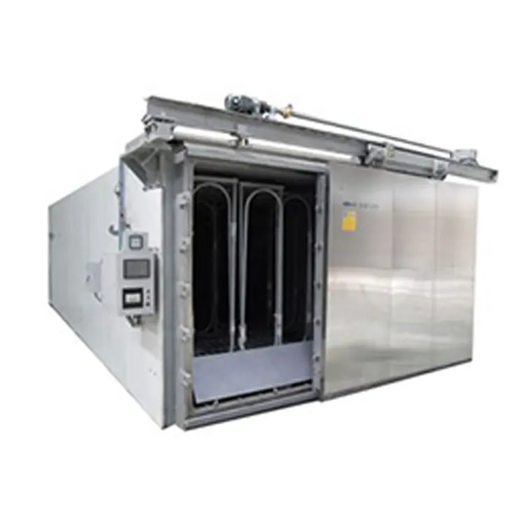 Automatic and efficient large square steam autoclave sterilizer mushroom bags and bottles sterilization equipment