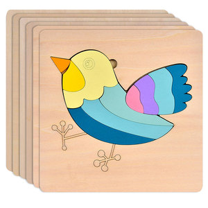 Planche d'éveil en bois Montessori, outil éducatif préscolaire pour enfants, plateau sensoriel, <span class=keywords><strong>personnalisé</strong></span> - Product Image 1