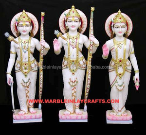 White Marble Ram Darbar Statue - Product Image 1