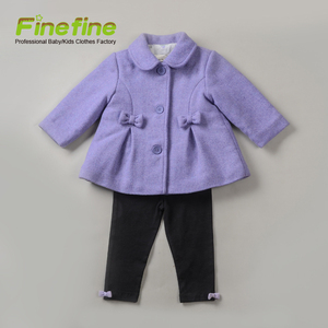 Unique Enfant Boutique de Vêtements Ensembles En Gros Bébé Fille Vêtements Set 3 pcs avec Bowknot - Product Image 1