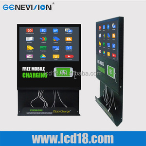 LCD reproductor de publicidad digital y <span class=keywords><strong>la</strong></span> estación de carga del teléfono móvil portátil para el <span class=keywords><strong>restaurante</strong></span> - Product Image 5