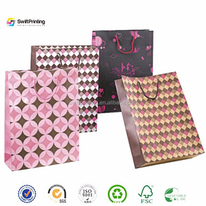 Barato pricePrinting privado etiqueta de embalaje de regalo de papel personalizado bolsa de la compra - Product Image 2