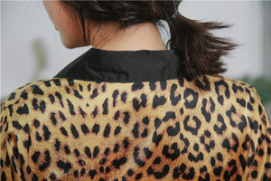 Di estate su misura del leopardo pigiama Nuove donne di disegno raso di seta pantaloni lunghi indumenti da notte delle ragazze delle donne degli indumenti da notte dei <span class=keywords><strong>pigiami</strong></span> delle ragazze degli indumenti da notte - Product Image 6