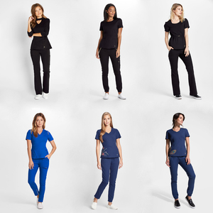 Uniforme de Trabajo para Salón de Belleza de Alta Calidad al por Mayor, Túnica Profesional Transpirable de Poliéster para Esteticista y Spa - Product Image 5