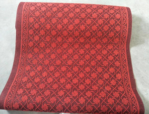 Clover diseño decorativo perforado aguja alfombra jacquard - Product Image 1