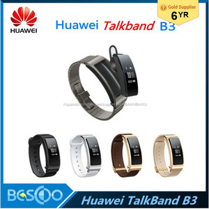 Más nuevo Huawei <span class=keywords><strong>Talkband</strong></span> B3 auricular Bluetooth Inteligente de Pulsera | Última smartband | Carrera/Caminata/Paseo/Climb/sueño - Product Image 1