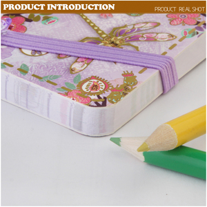 <span class=keywords><strong>2022</strong></span> nouveau journal de notes en papier de bloc-notes décoré de fleurs acryliques violettes écologiques pour les Promotions - Product Image 3