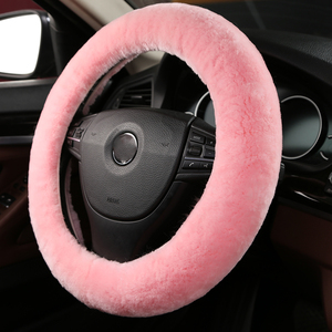 Wool <strong>Steering</strong> <strong>Wheel</strong> <strong>Cover</strong> for Car Decoration and Accessories