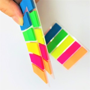 Đầy Màu Sắc Nhựa Lưu Ý Cuốn Sách Nhắc Nhở Trang Đánh Dấu Dính Trong Suốt Nhựa Dính Lưu Ý - Product Image 3