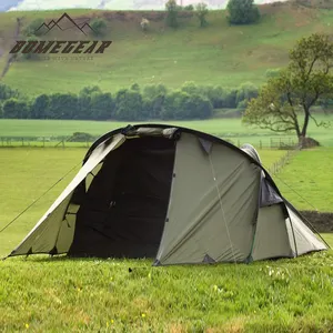 Nieuwe Aankomst Base Camp Drie Persoon Tent met PU gecoat 5000mm Waterdicht Index
