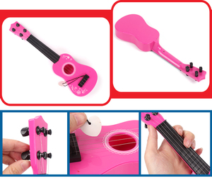 Popolare all'ingrosso Del Bambino Rock Musicale Mini di Plastica Per Bambini Chitarra Giocattolo