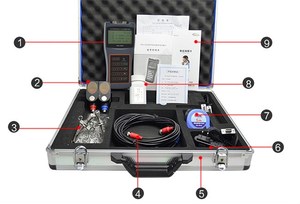 Flussimetro portatile prezzo morsetto a canale aperto ad <span class=keywords><strong>ultrasuoni</strong></span> su misuratore di portata per acqua liquida a vapore a <span class=keywords><strong>gas</strong></span> - Product Image 3